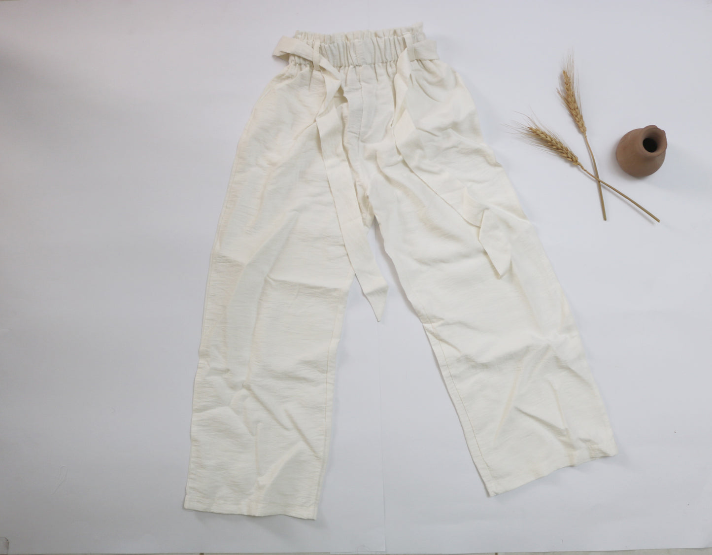 White Linen Pants