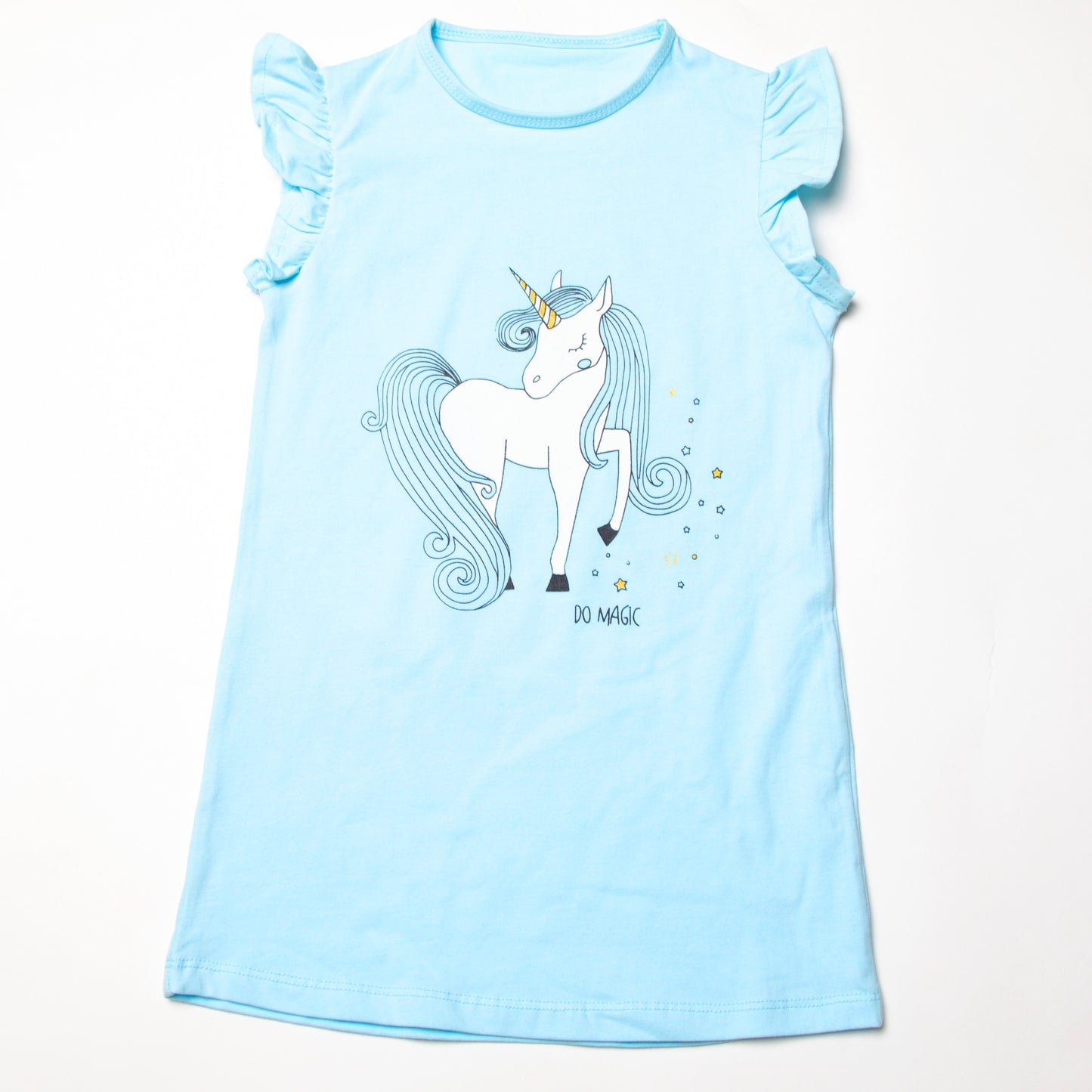 Baby Blue Magical Unicorns Nightdress