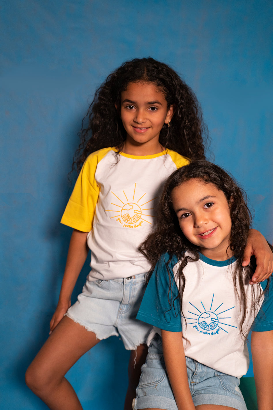 Yellow Positive Thoughts T-Shirt