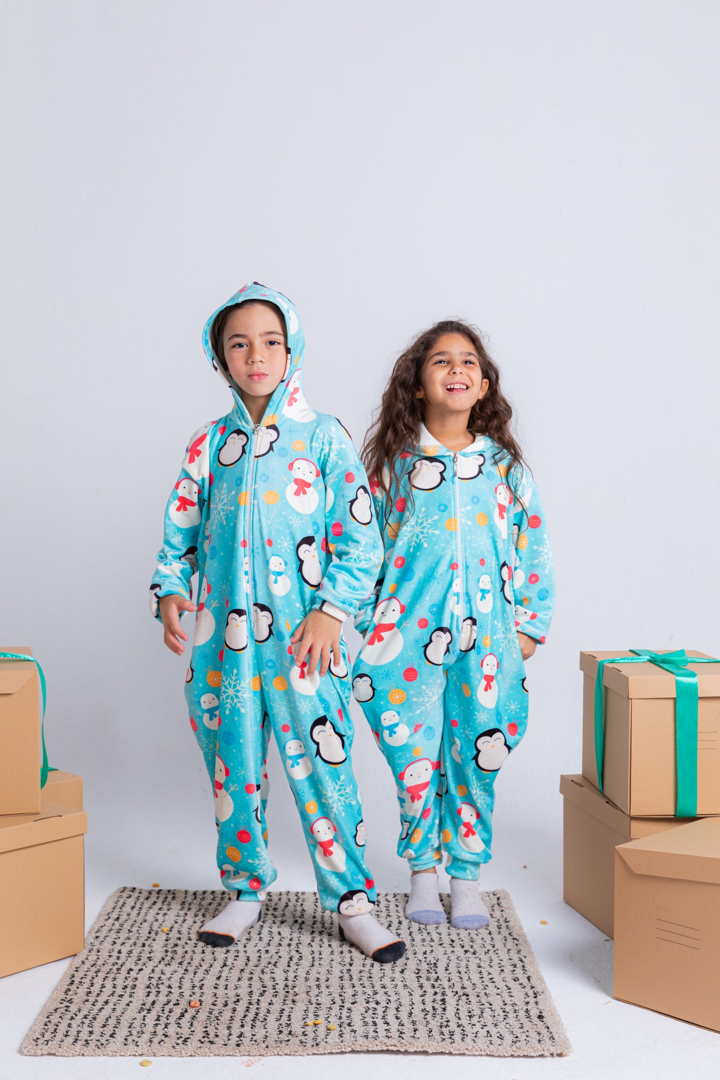 Penguins and Snowmen Onesie