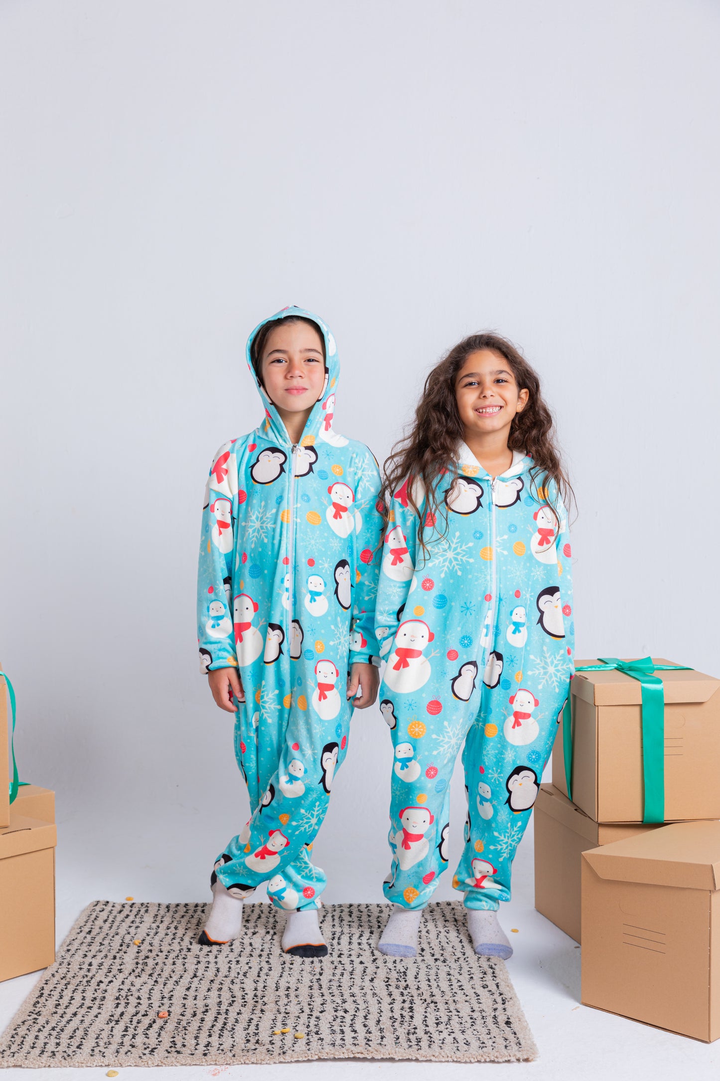 Penguins and Snowmen Onesie