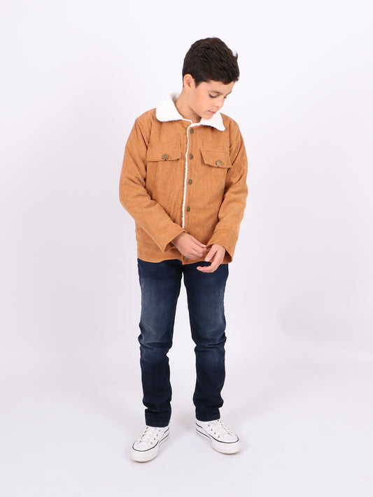 Camel Corduroy Jacket