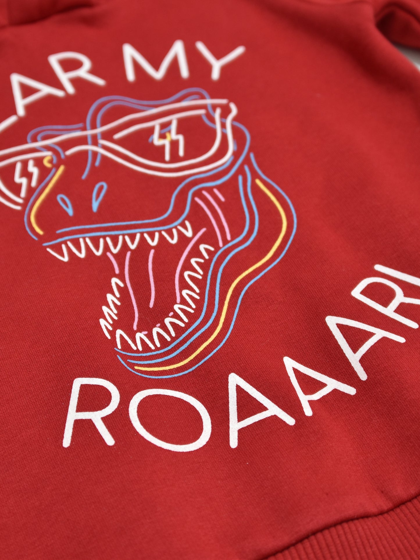 Red Hear My ROAR Hoodie