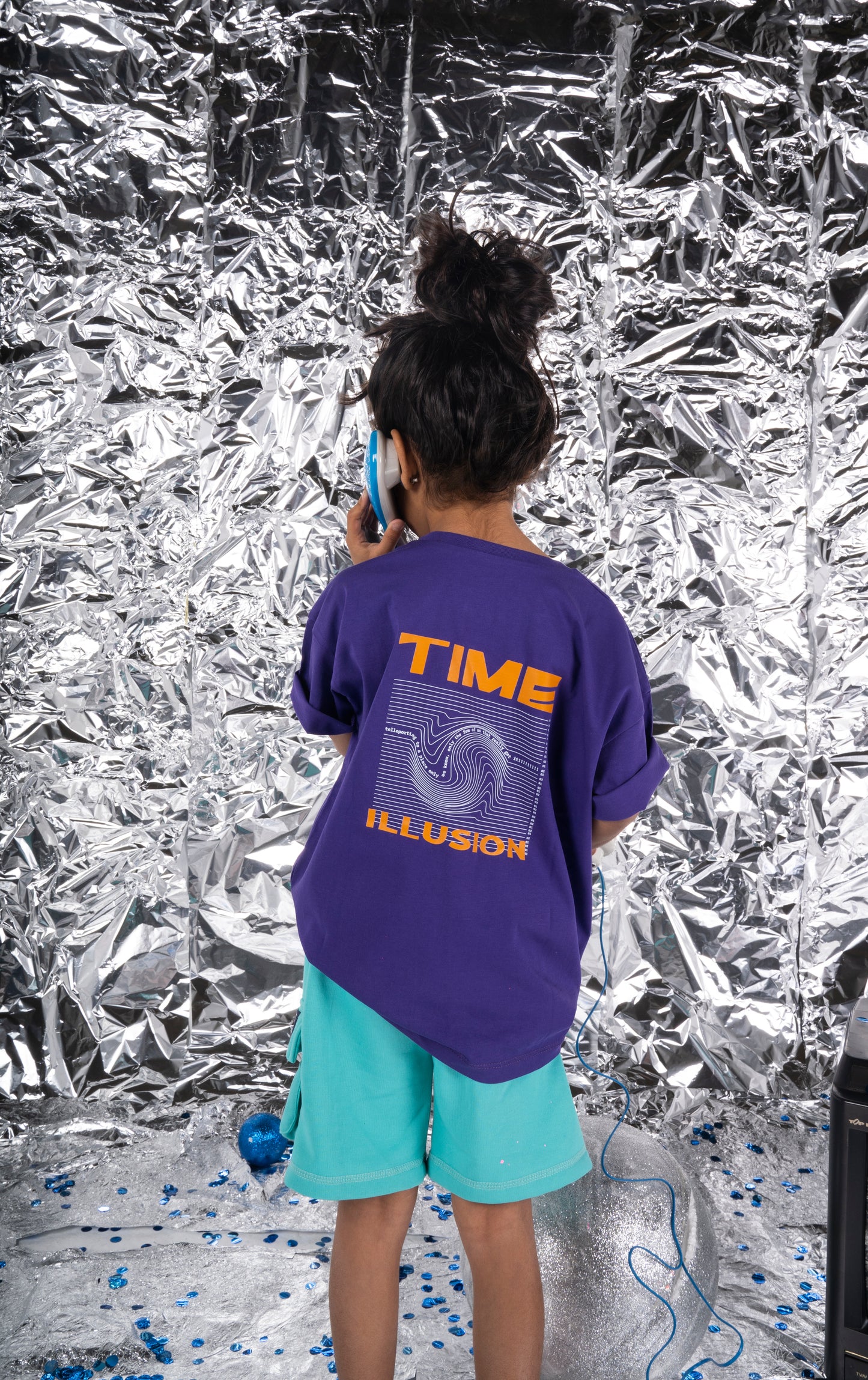 Purple Time Illusion T-Shirt