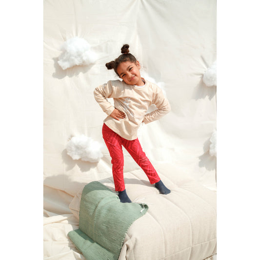 بيجامة رمضان زهري - اطفال