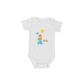 Hello World Cotton Jersey 2 Piece Baby Set