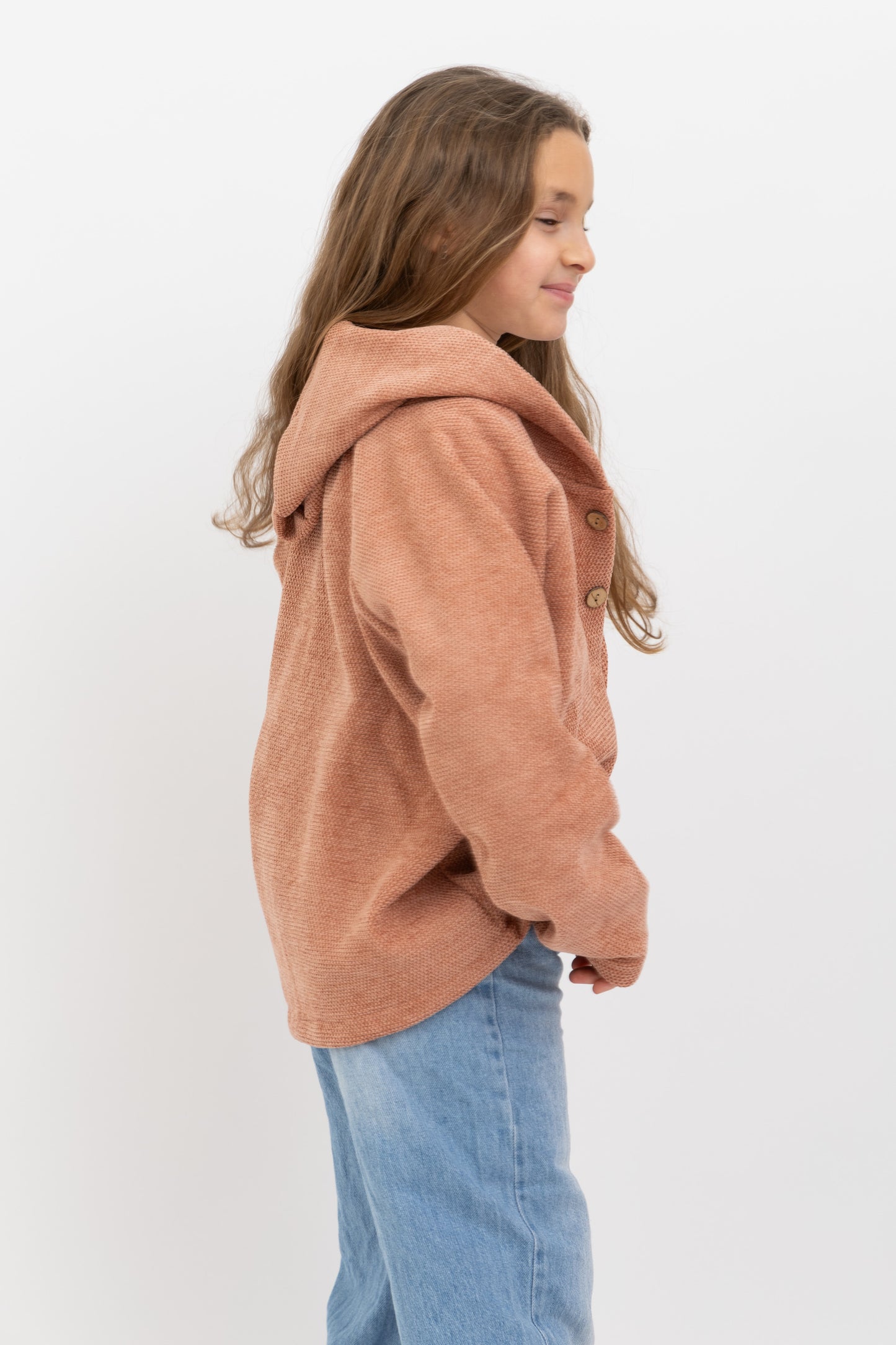 Hooded Jacket - Peach