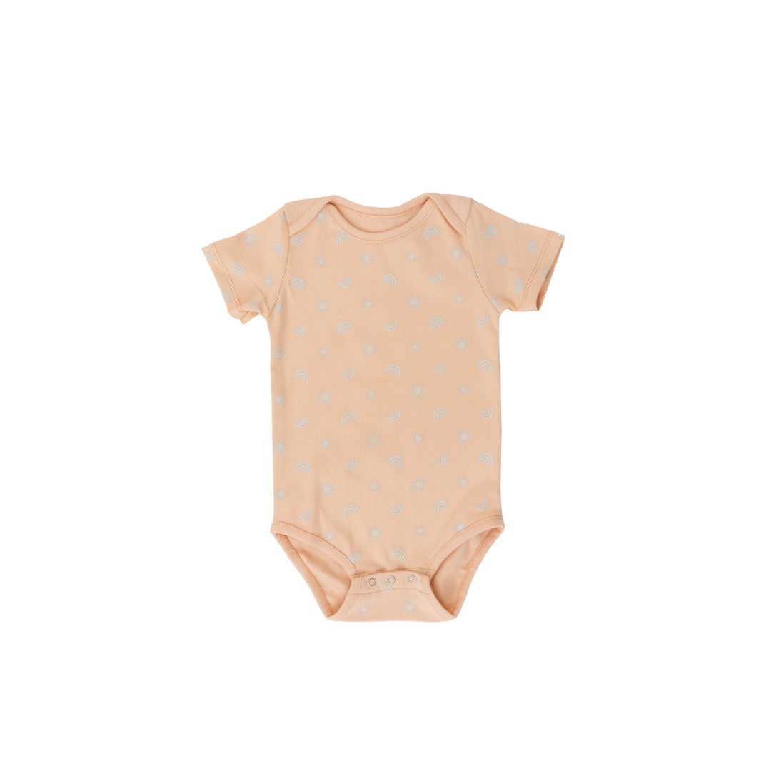 Hello World Cotton Jersey 2 Piece Baby Set