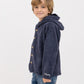 Hooded Jacket - Navy