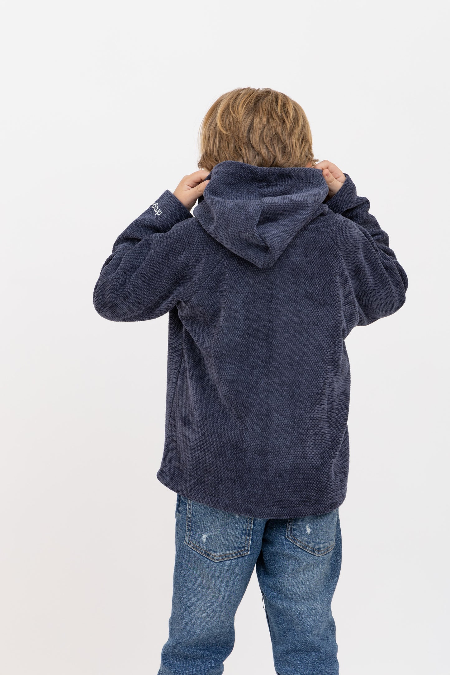 Hooded Jacket - Navy