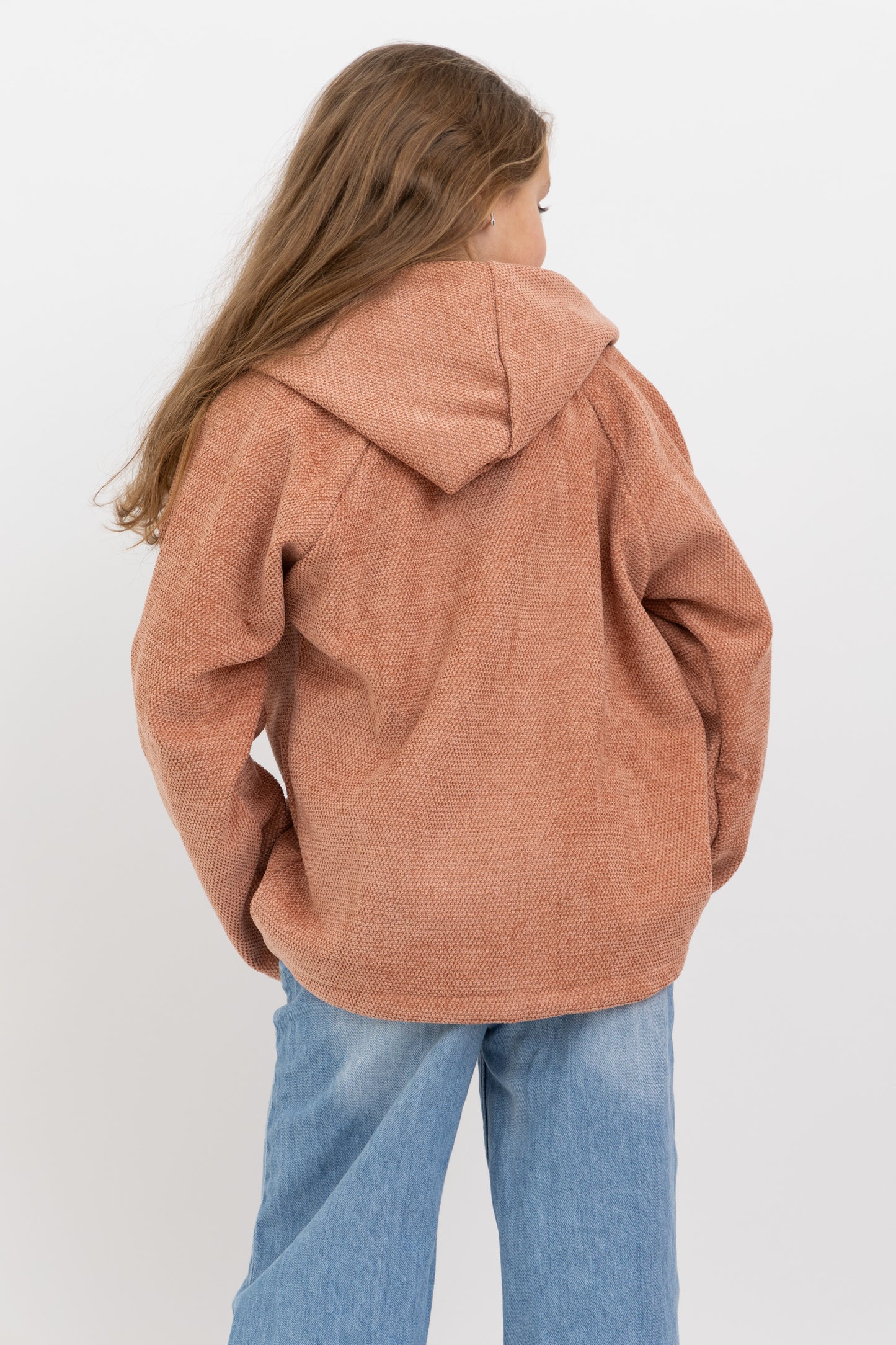 Hooded Jacket - Peach