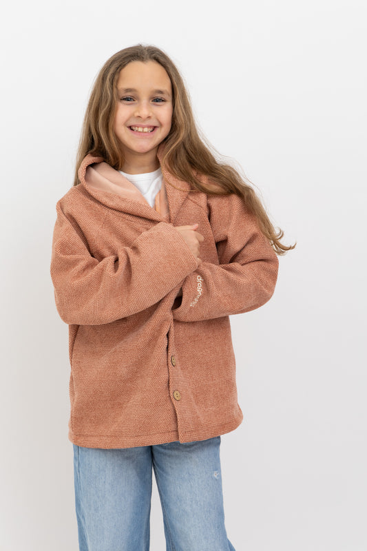 Hooded Jacket - Peach