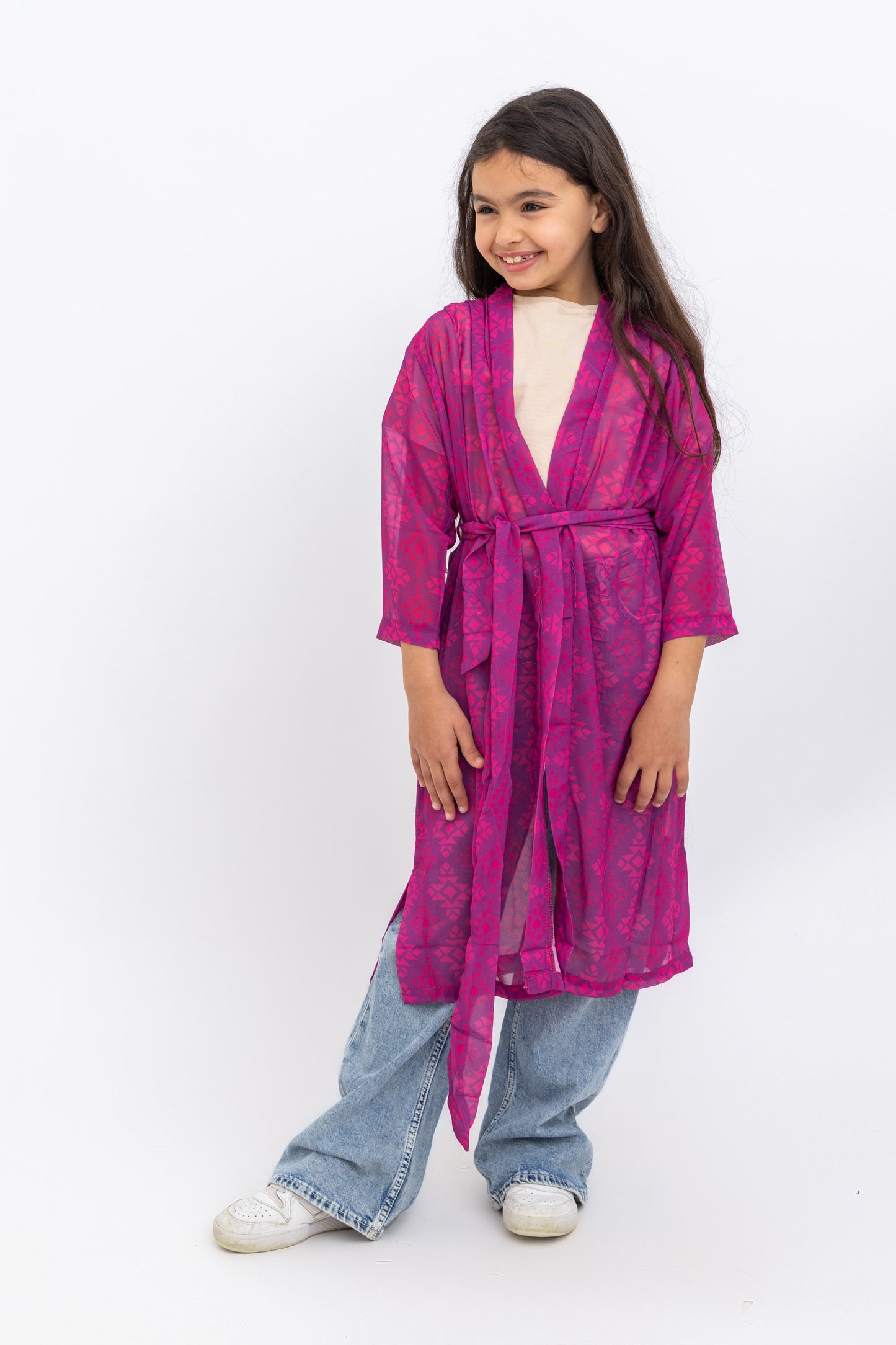 The Purple Ramadan Kimono