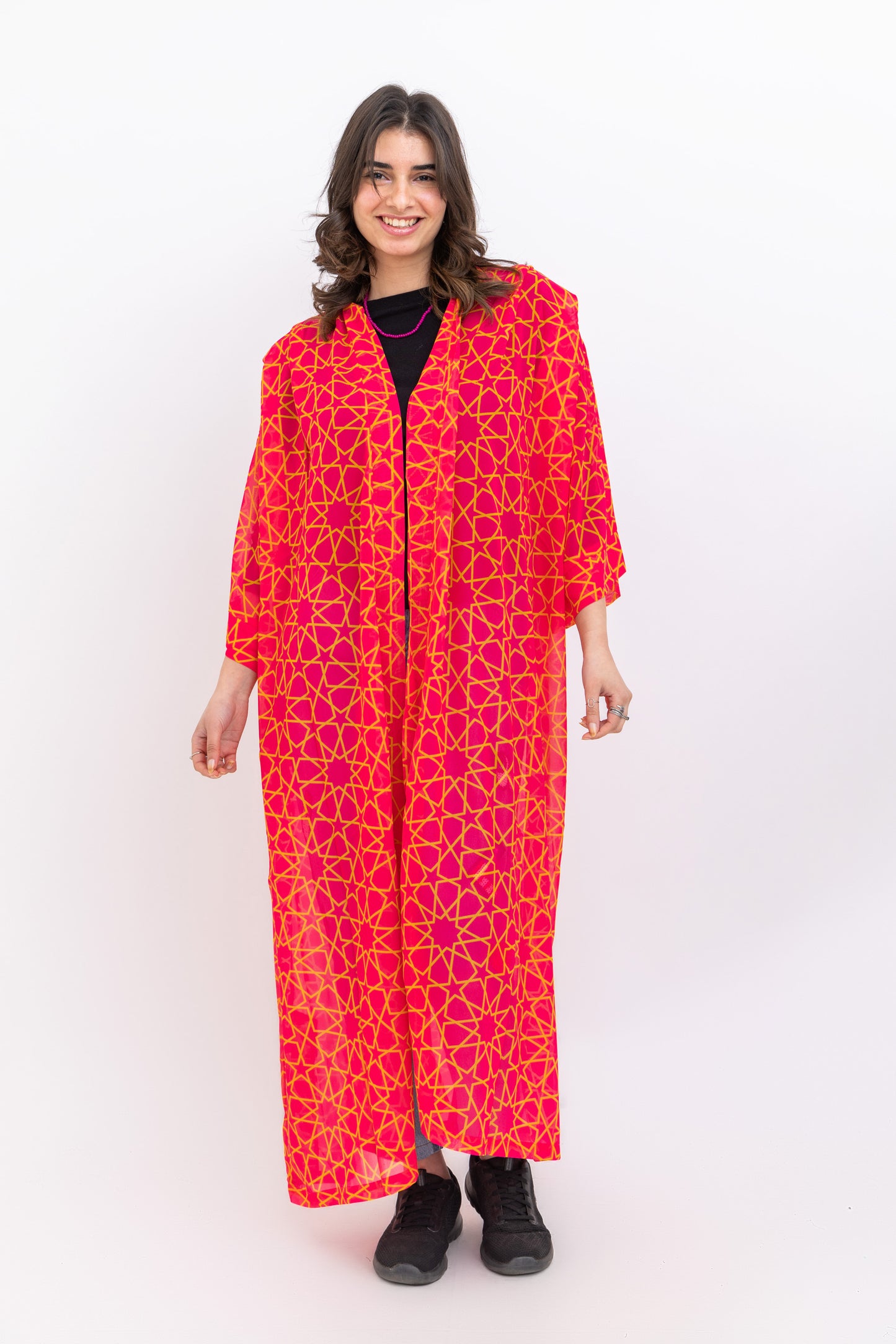 The Pink/Orange Ramadan Kimono