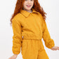 Mustard Corduroy Cropped jacket