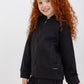 Black Zipped Sweatshirt Set