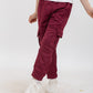 Explorer Cargo Pants Burgundy