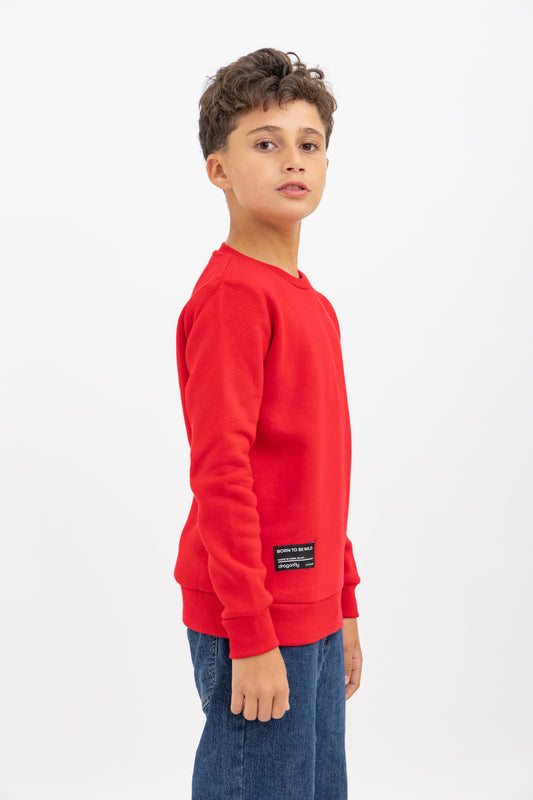 Red Crewneck - Unisex