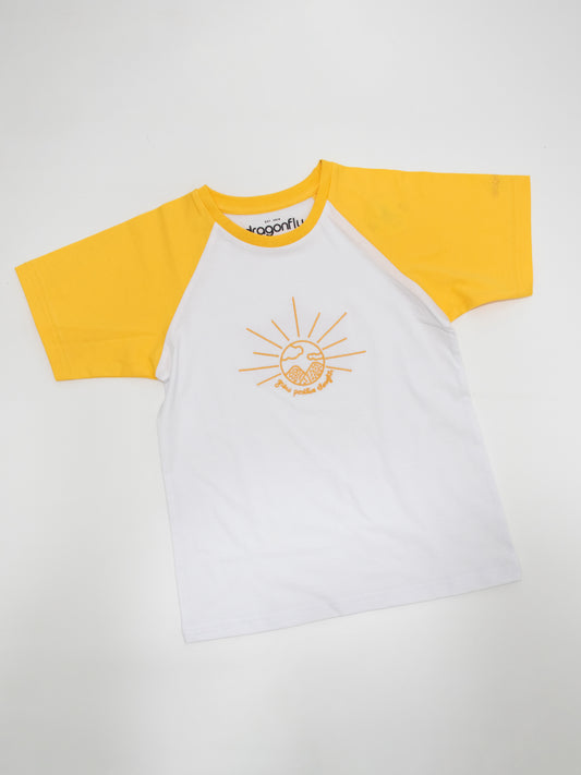 Yellow Positive Thoughts T-Shirt