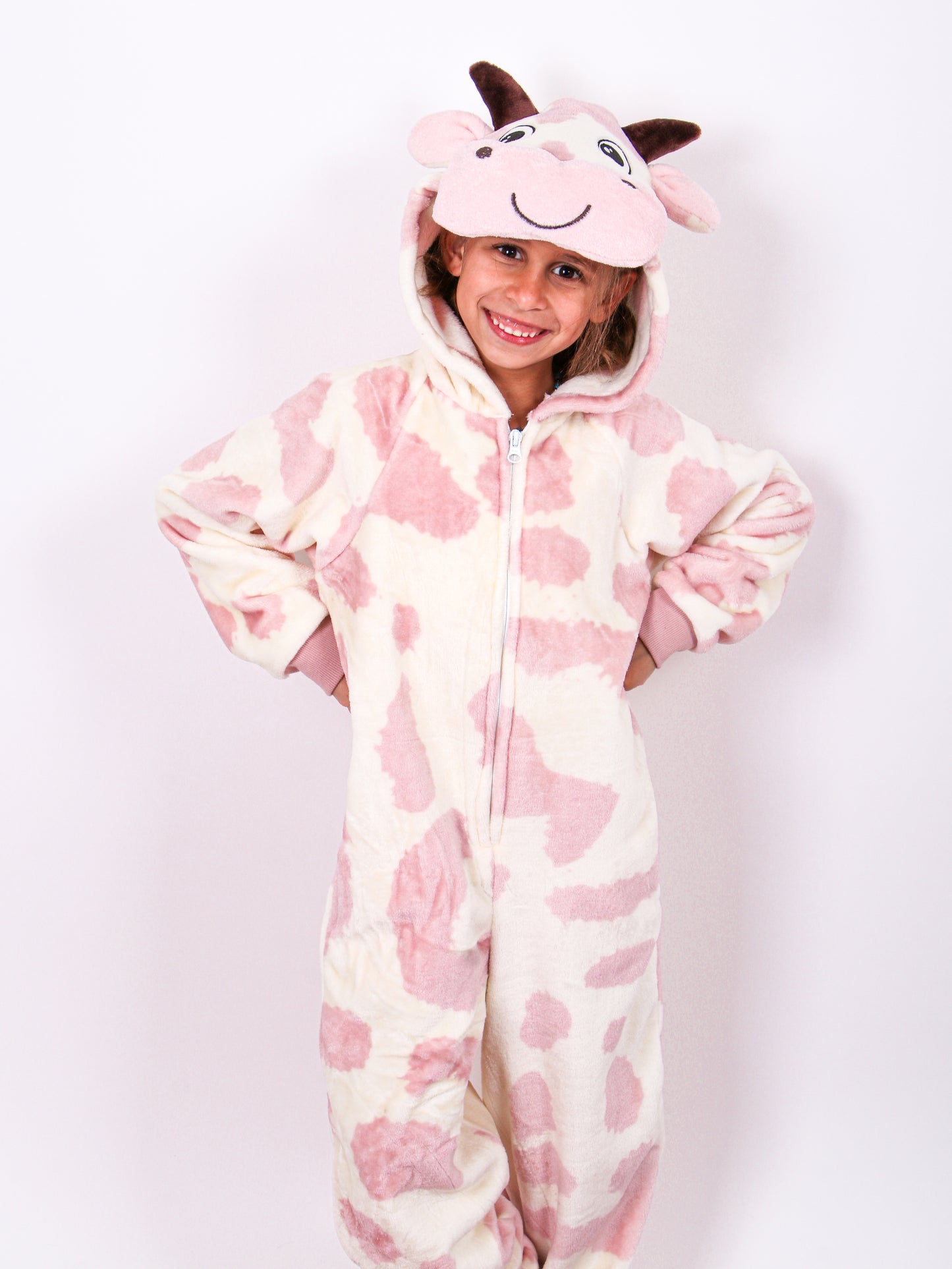 Light Pink Cow Onesie