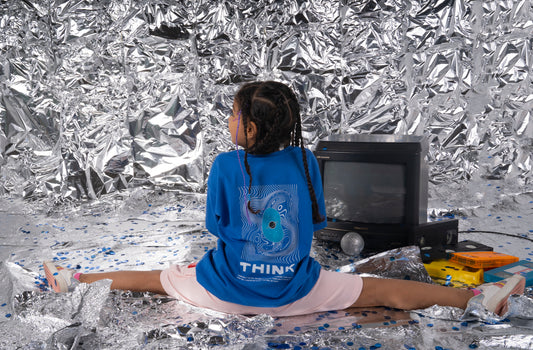 the T-Shirt to think (Blue)