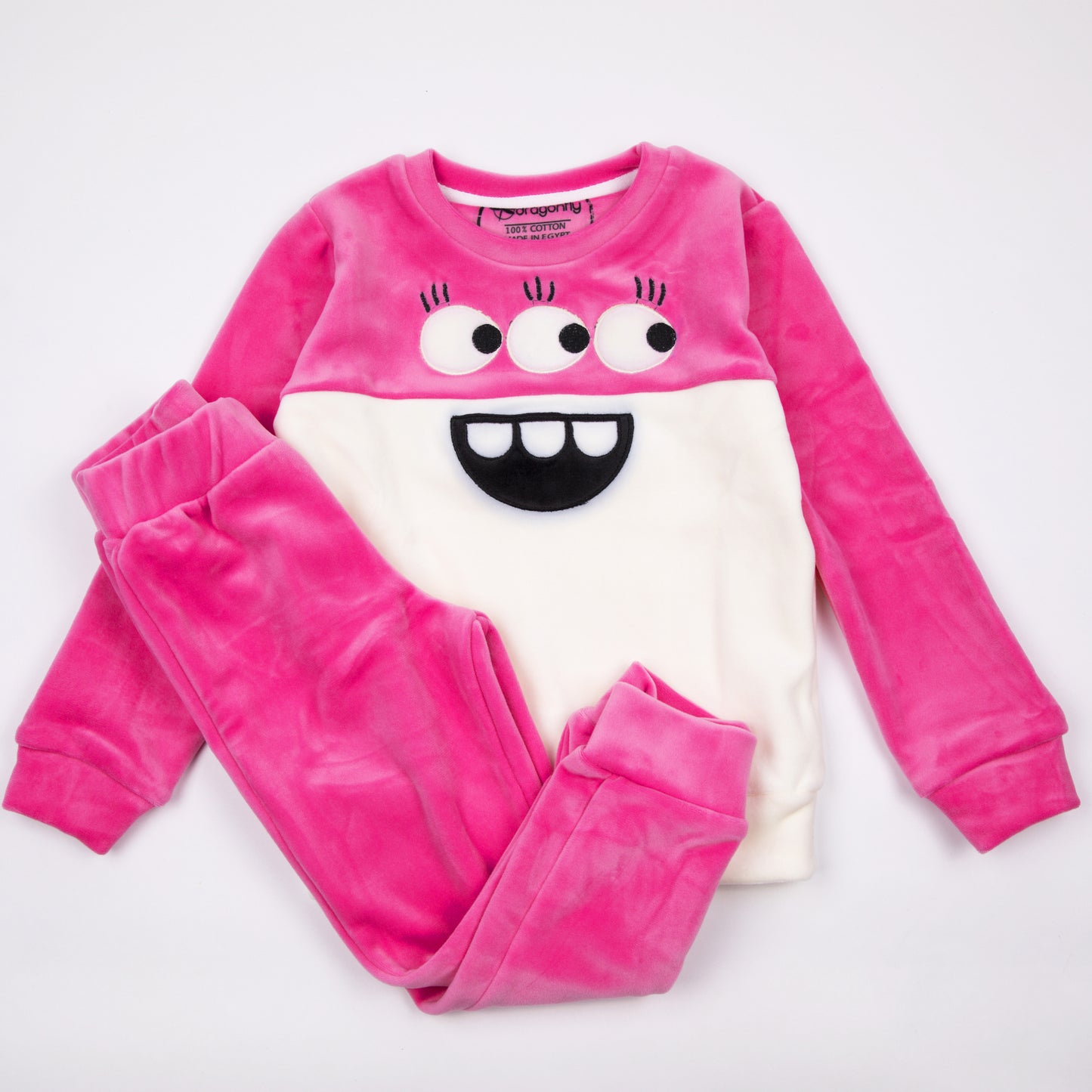 Pink 3-Eyed Monster Pajama