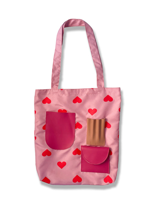 The Hearts Tote Bag