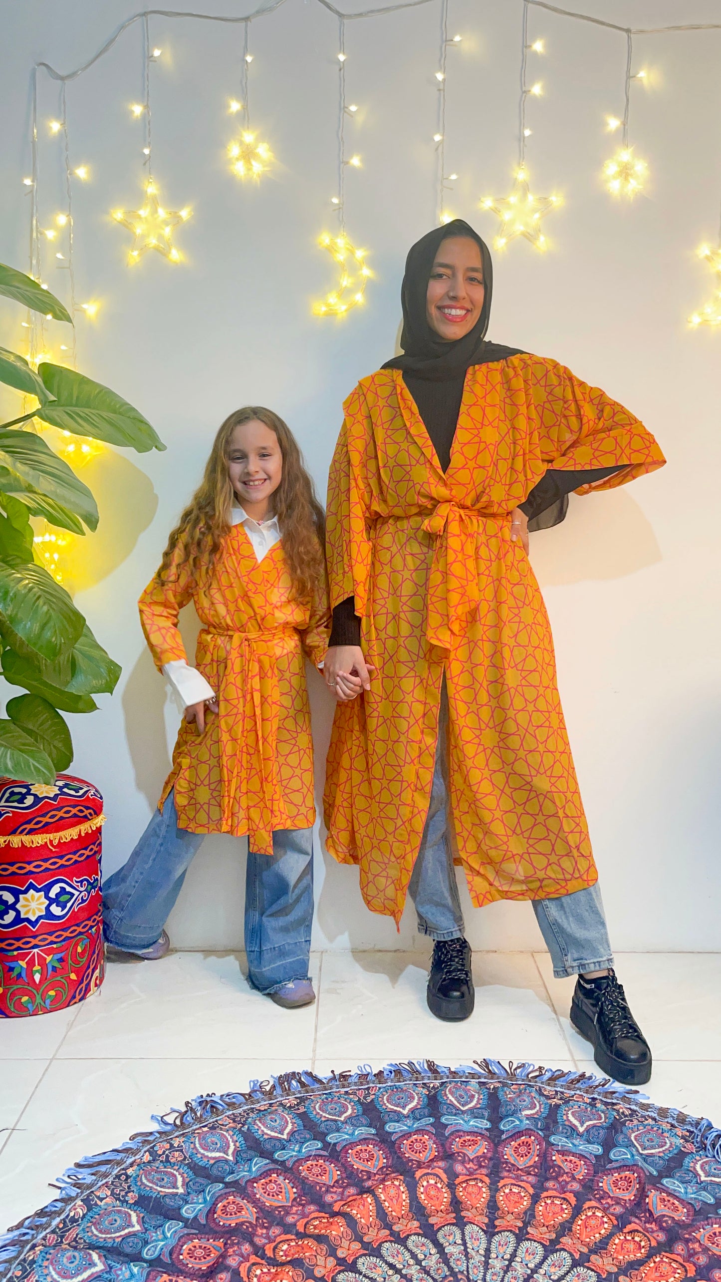 The Orange Ramadan Kimono